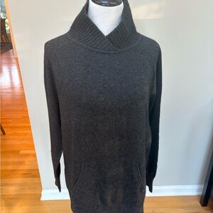 Vince Charcoal Ribbed Sweater